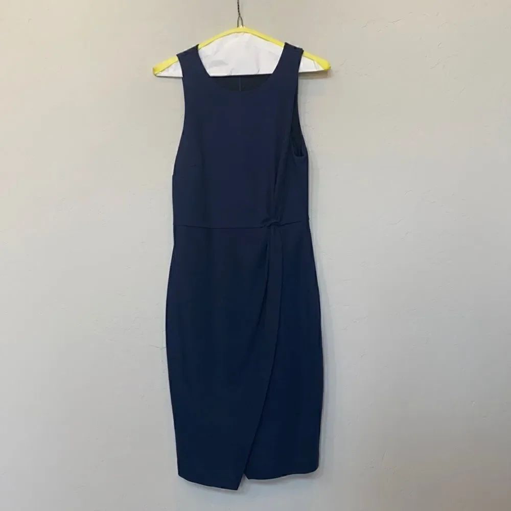 BananaโRepublicย NavyโBlueโWorkโDress